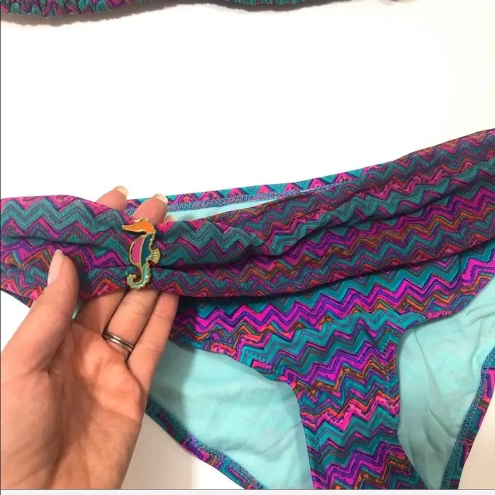 Raisins Triangle  tribal 2pieces bikini swimsuit